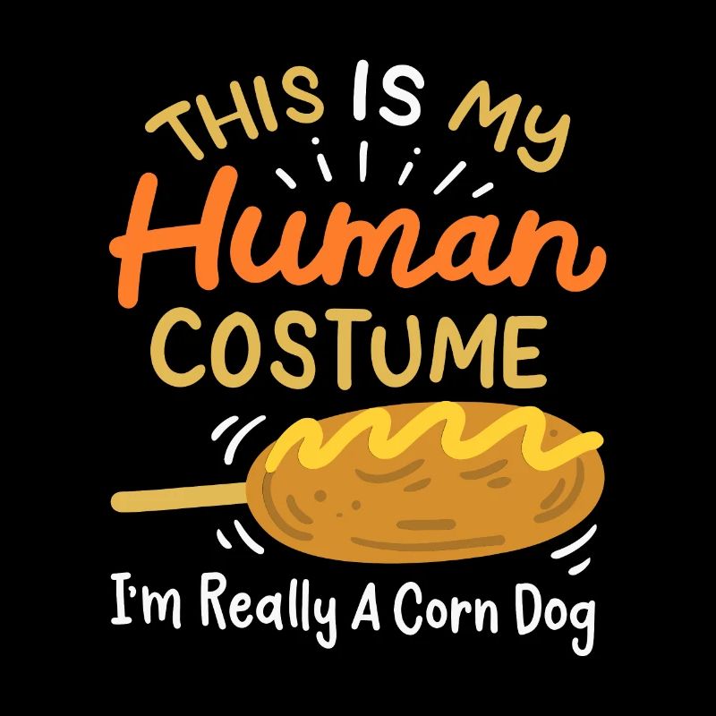 Menschliches Kostüm Corn Dog