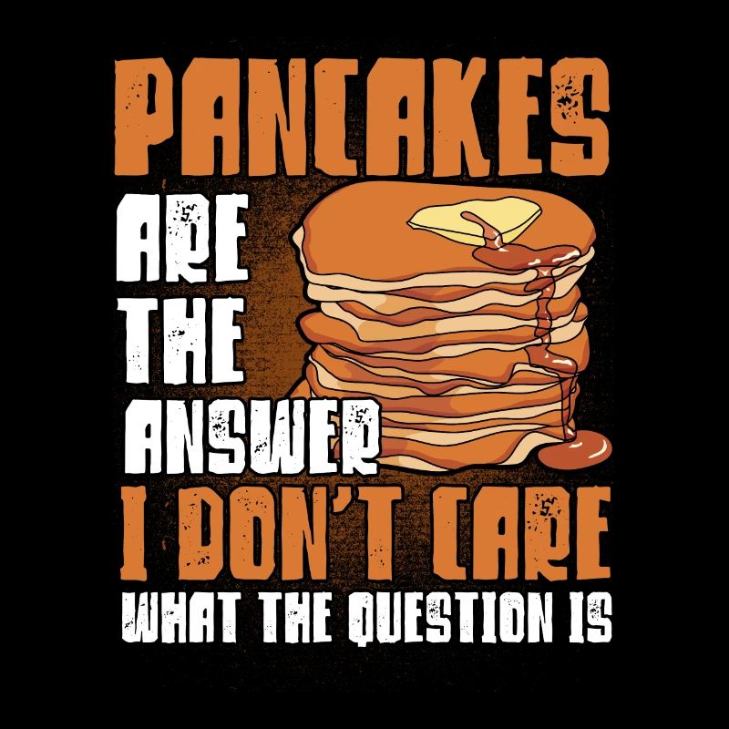 Pancake Lover Gift Pancake Dicton