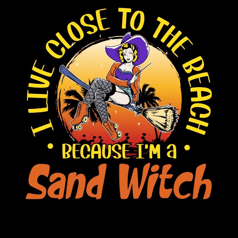 Je suis une sorcière de sable d’Halloween