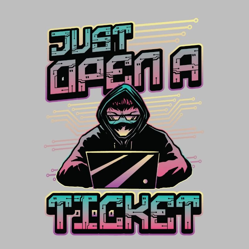 Simply open a ticket Help Desk Tech Support