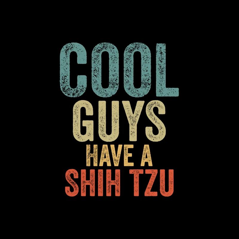 Cool Guys have a shih tzu