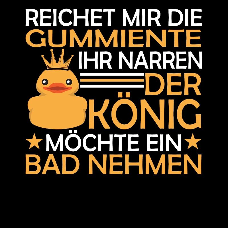 Reichet mir die Badeente Gummiente