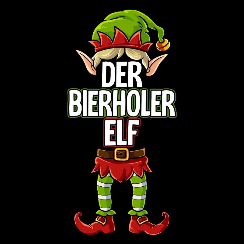 Bierholer Elf Partnerlook Weihnachten