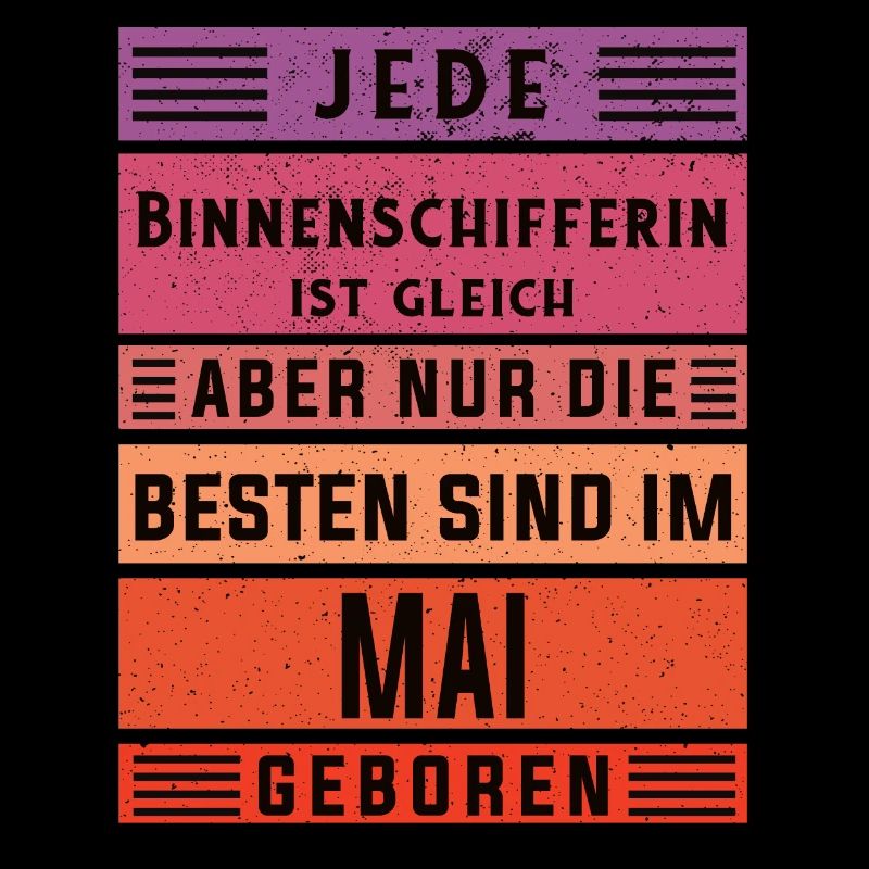 Schiffe Geburtstag Mai geboren Binnenschifferin