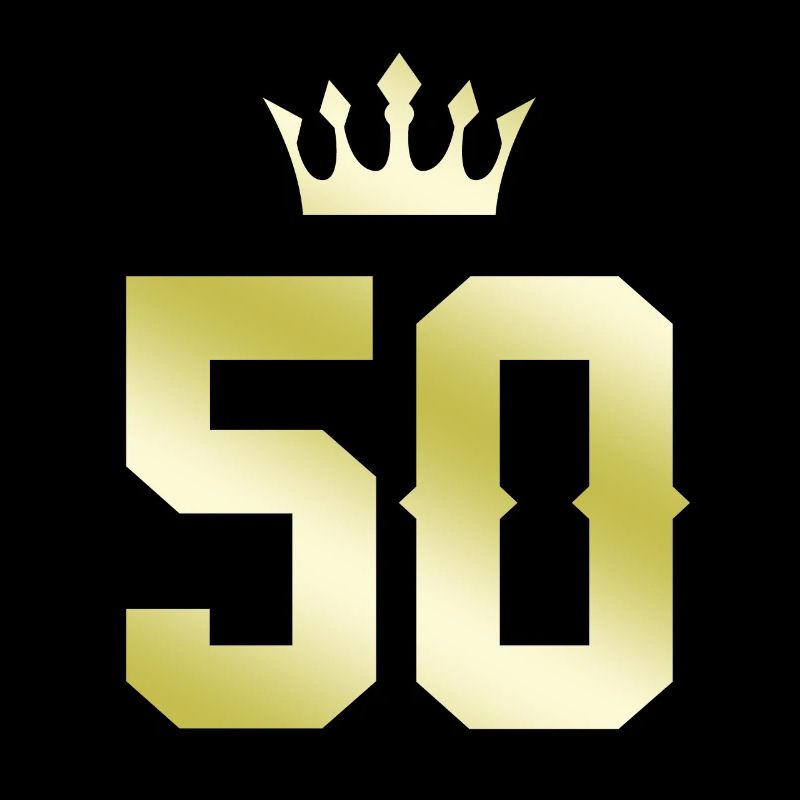 50 Zahl Krone