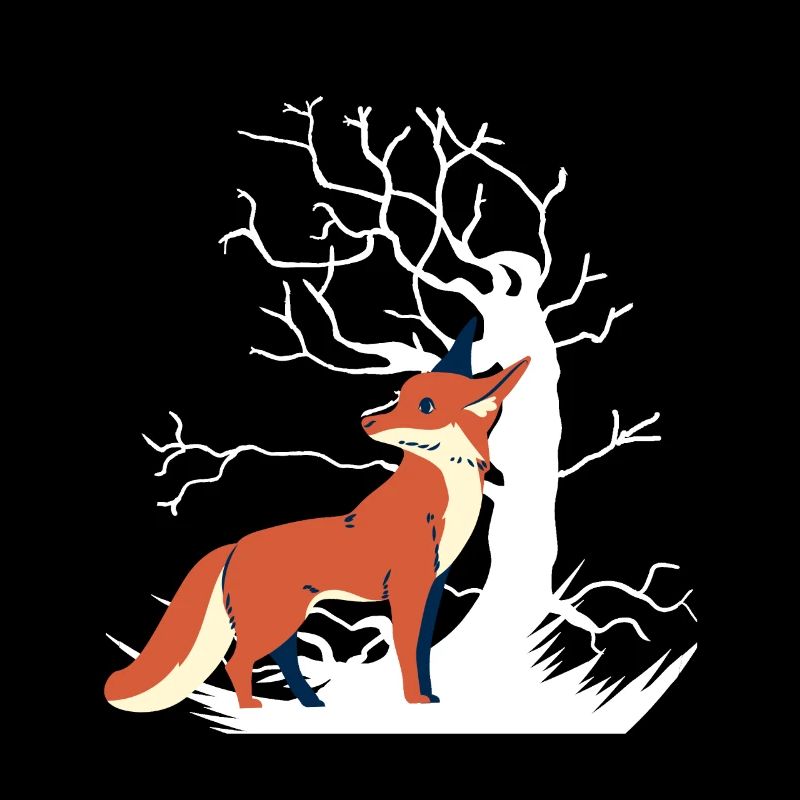 fox red fox wilderness ecology forest animals child