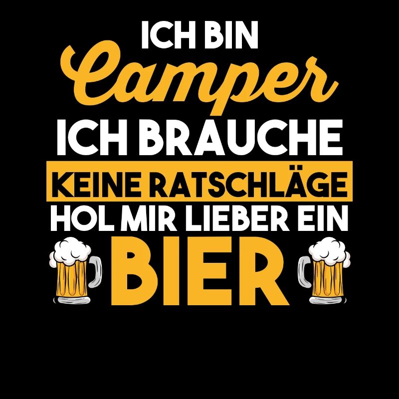 Wohnmobil Wohnwagen Caravan Bier Camping Camper