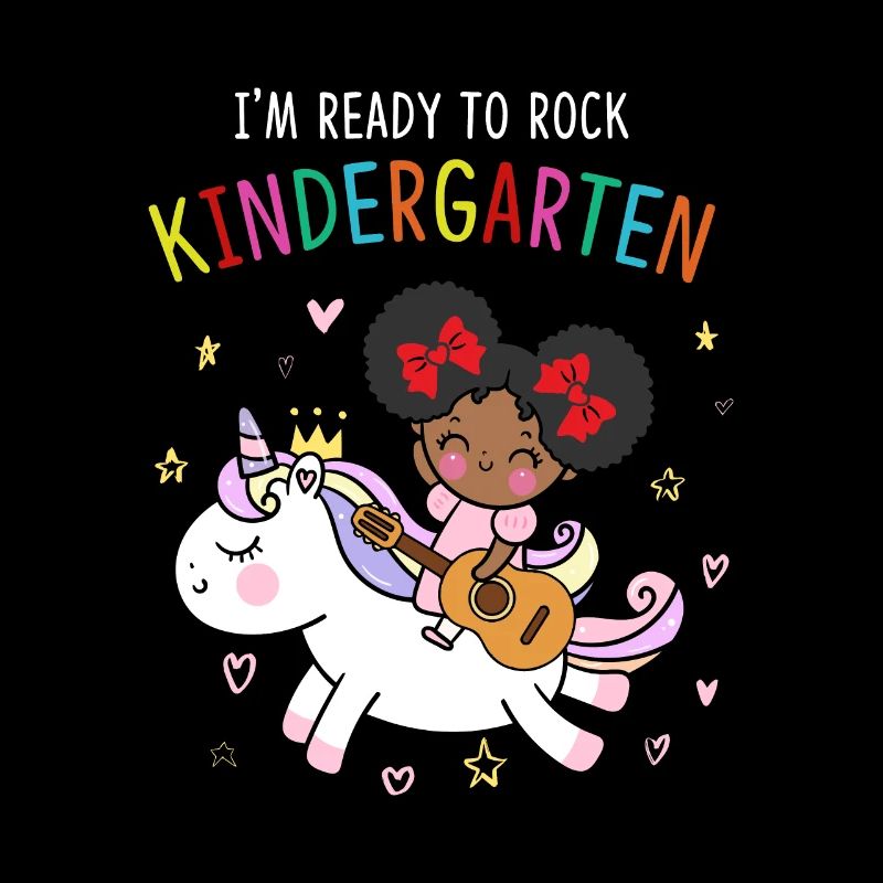 I'm Ready To Rock Kindergarten Einhorn