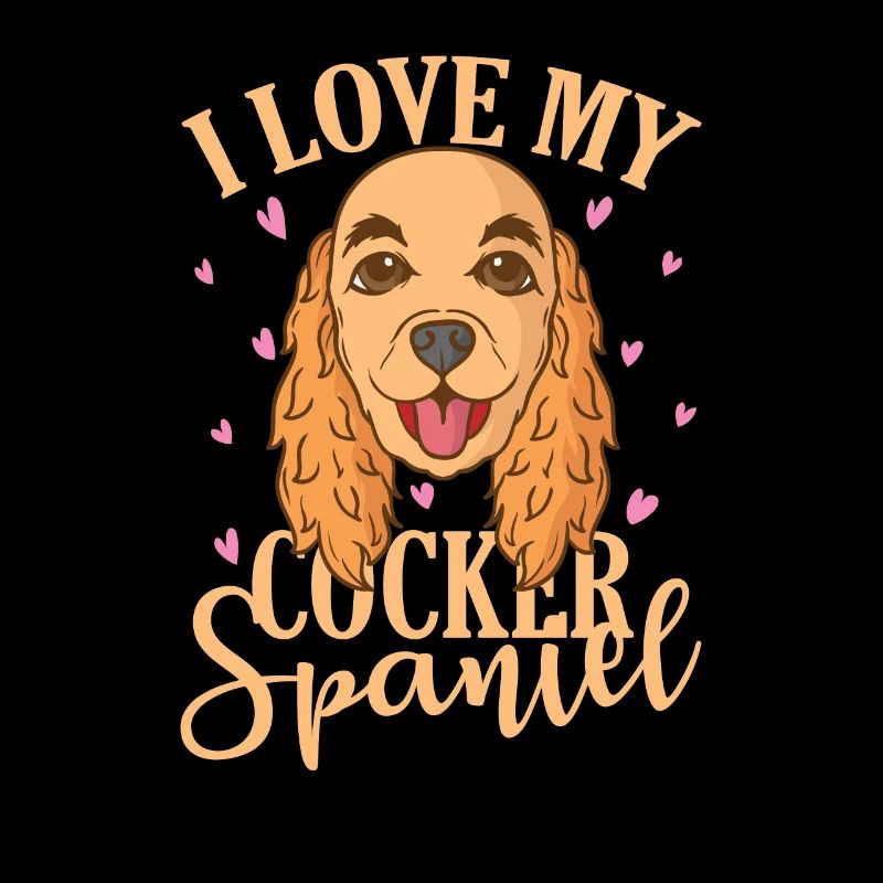 I Love my Cocker Spaniel Dog Pet