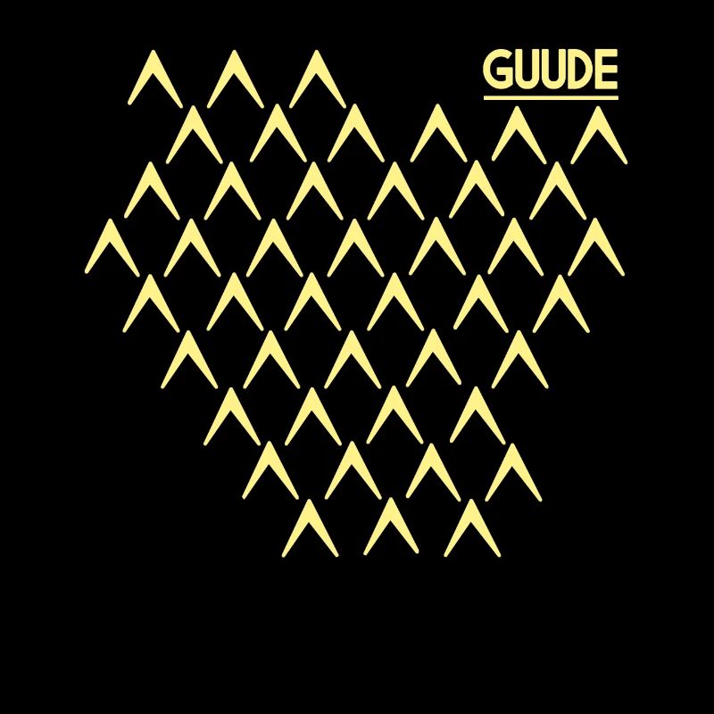 Guude Ribbed Abbelwoiglas pattern Cider Bembel