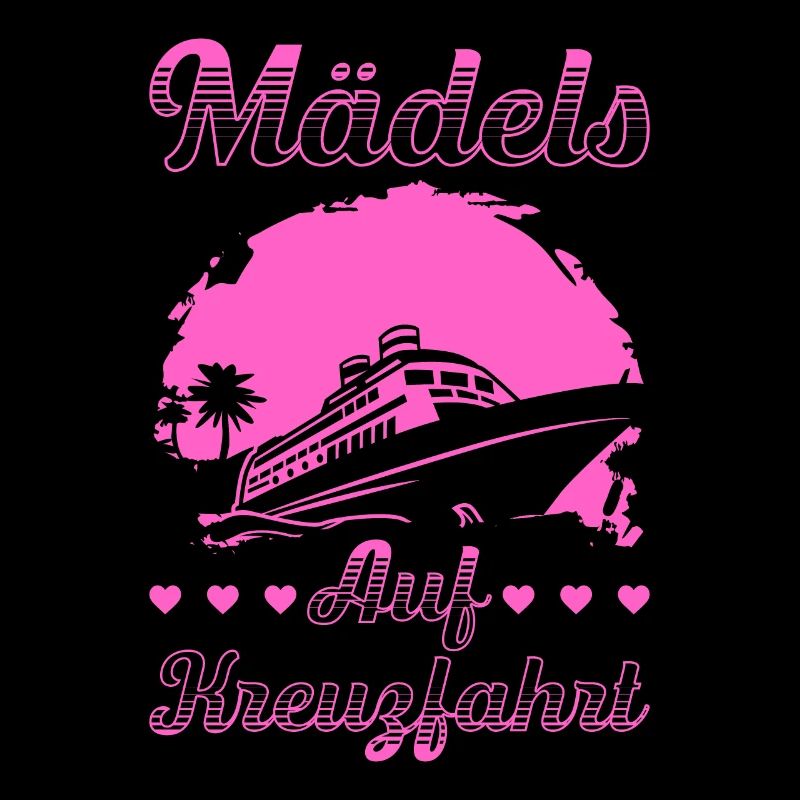 Mädels Auf Kreuzfahrt Kreuzfahrt Urlaub