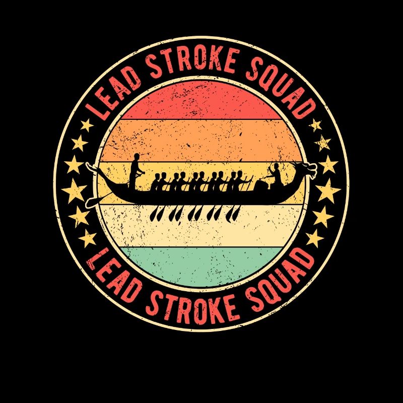 Drachenbootrennen Drachenboot Lead Stroke Squad