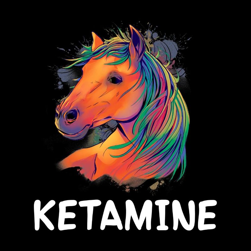 Ketamin Pferd Reiten Mädchen, Das Pferde Liebt