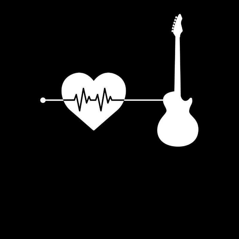 E Gitarre Herzschlag