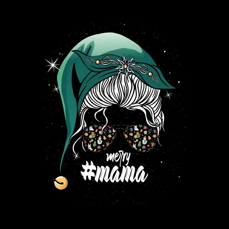 Fröhliche Weihnachten Mutter schöne Bescherung