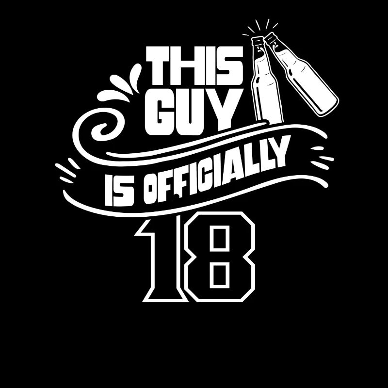 Ce gars a officiellement 18 ans dix-huit ans