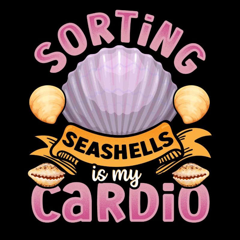 Seashell Collecting Design for an Shell Hunter