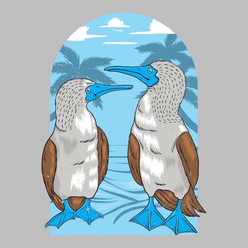 Seabirds Blue-footed