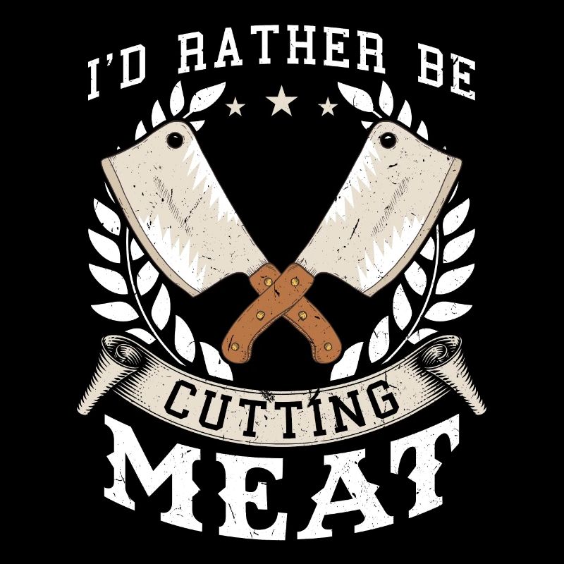 Je préfère couper de la viande