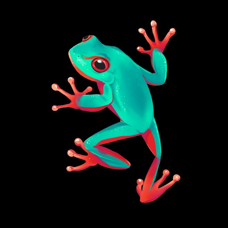 Frosch Rotaugenlaubfrosch Agalychnis Callidryas