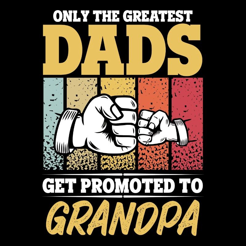Die besten Väter werden zum Opa Vintage Dad befördert