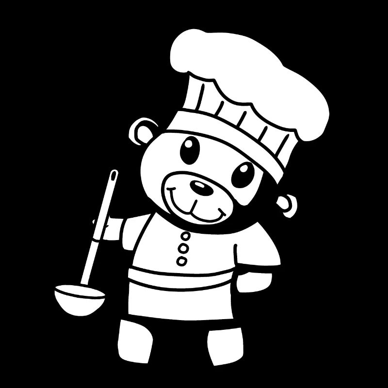 Hobby Chef Culinary Art Teddy Bear Cook Soup Ladle Bear
