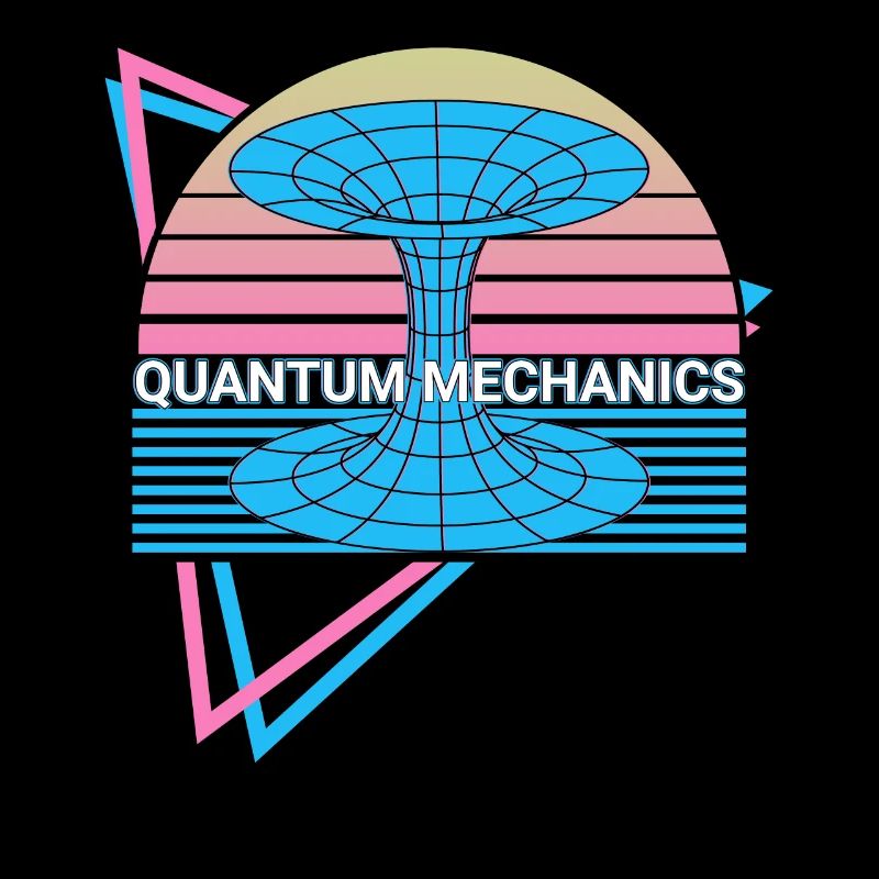 Quantenmechanik Physik Retro