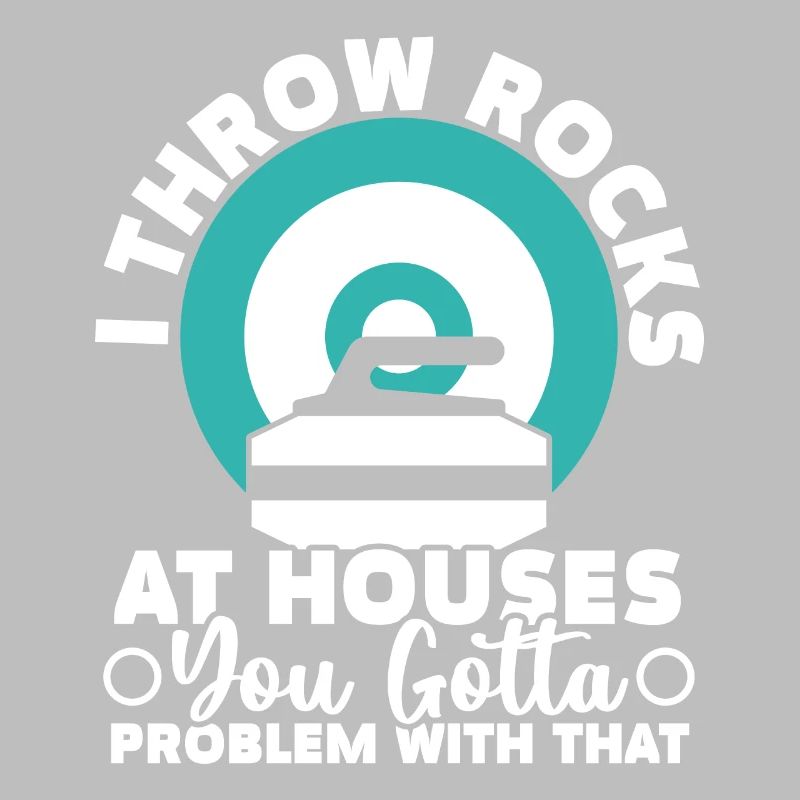 Wirf Steine auf Häuser, mit denen du ein Problem hast