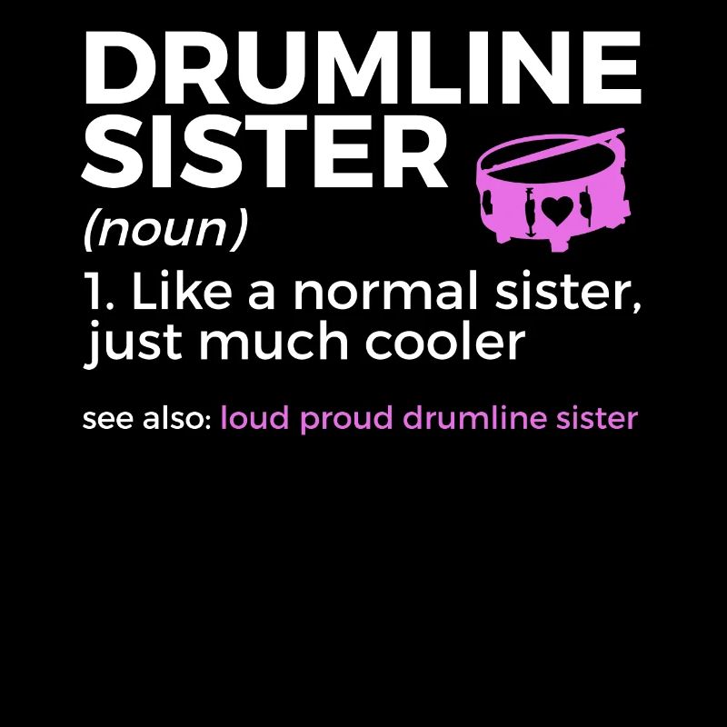 Drumline Trommeln Geschenk