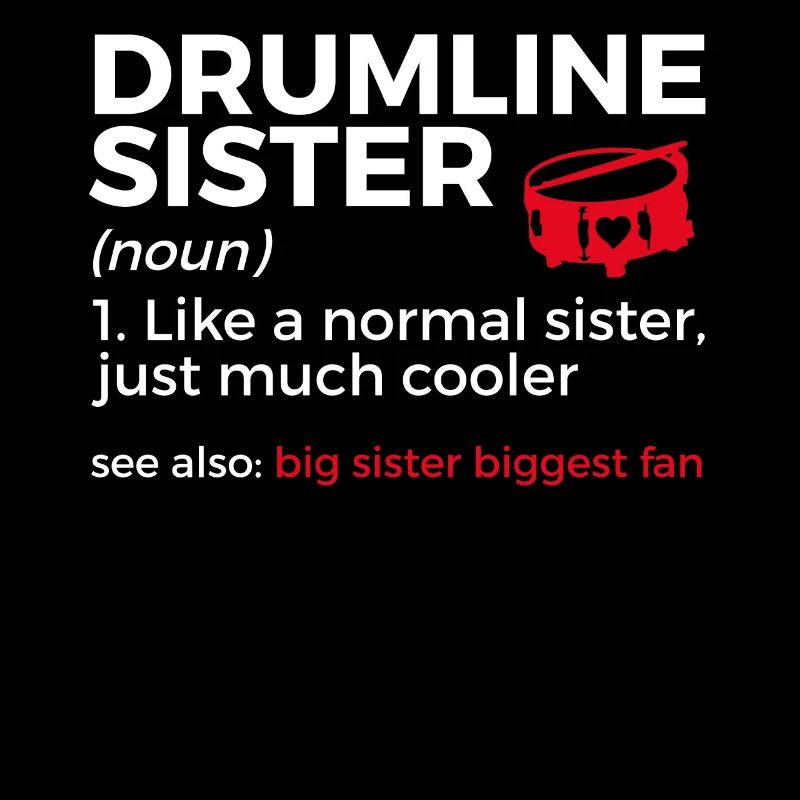 Drumline Trommeln Geschenk