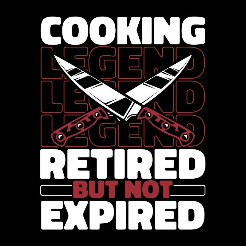 Chef cuisinier à la retraite