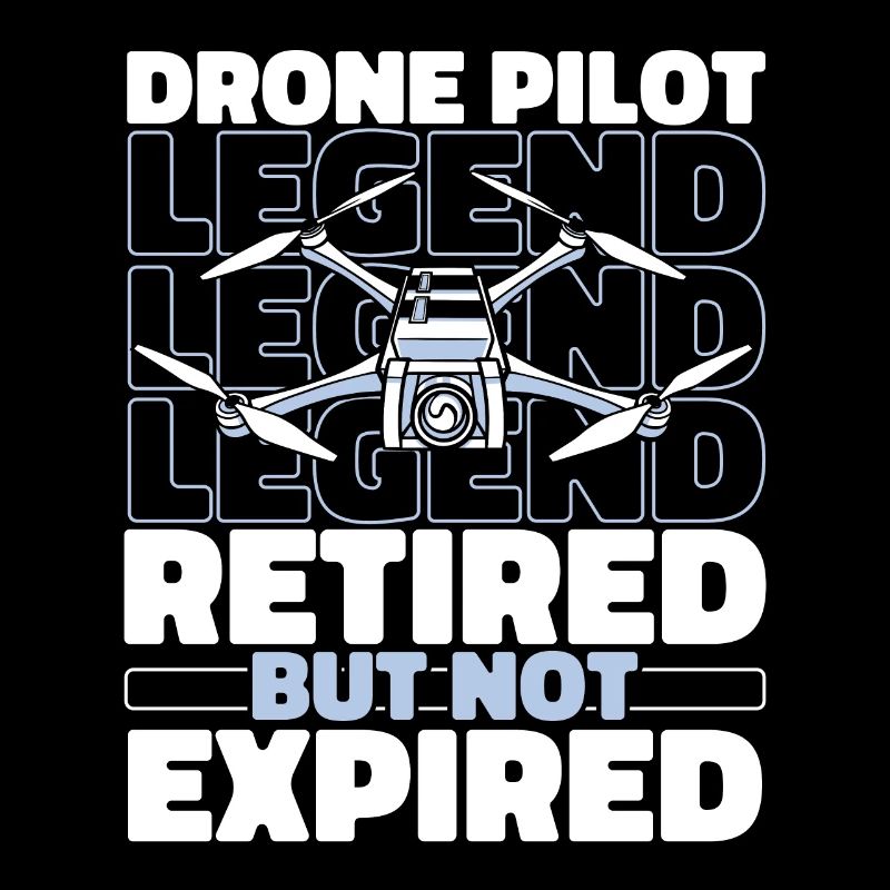 Drone Quadcopter retiré
