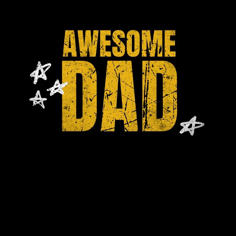 AWESOME DAD! Dad's Day Bester Papa der Welt