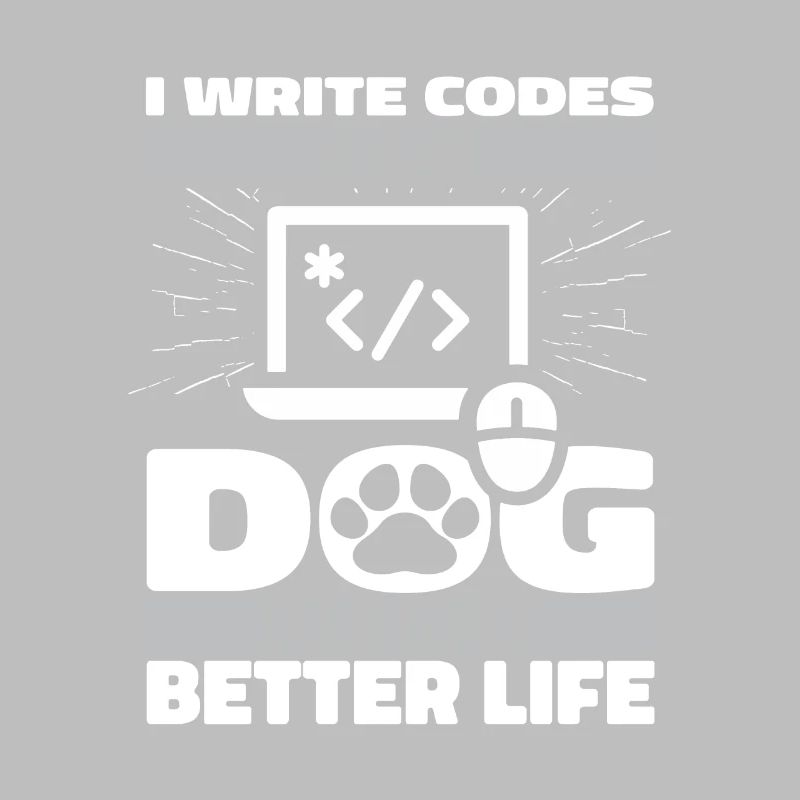 Entwickler Coder Programmierer Hund
