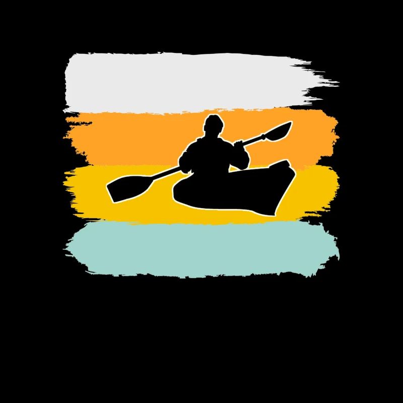 Canoeing Retro