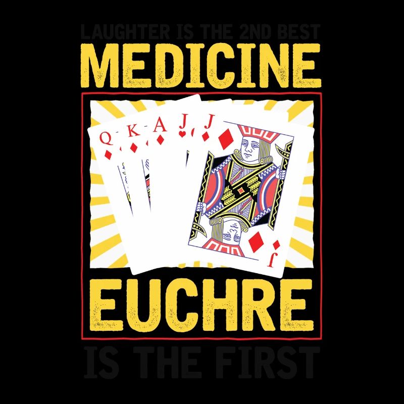 Médecine Euchre - Euchre Player Card Game Euchre