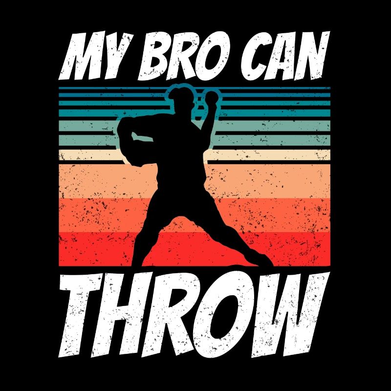 Mein Bruder Kann Werfen Werfer Baseball Pitcher