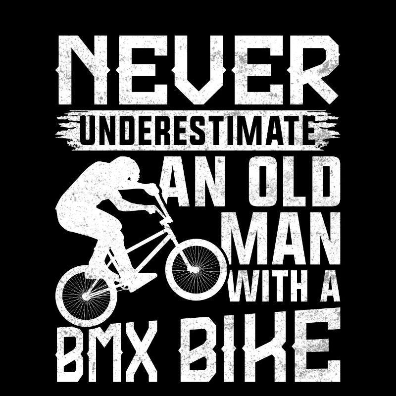 Unterschätzen Sie Niemals Ein BMX-Rad Eines Alten