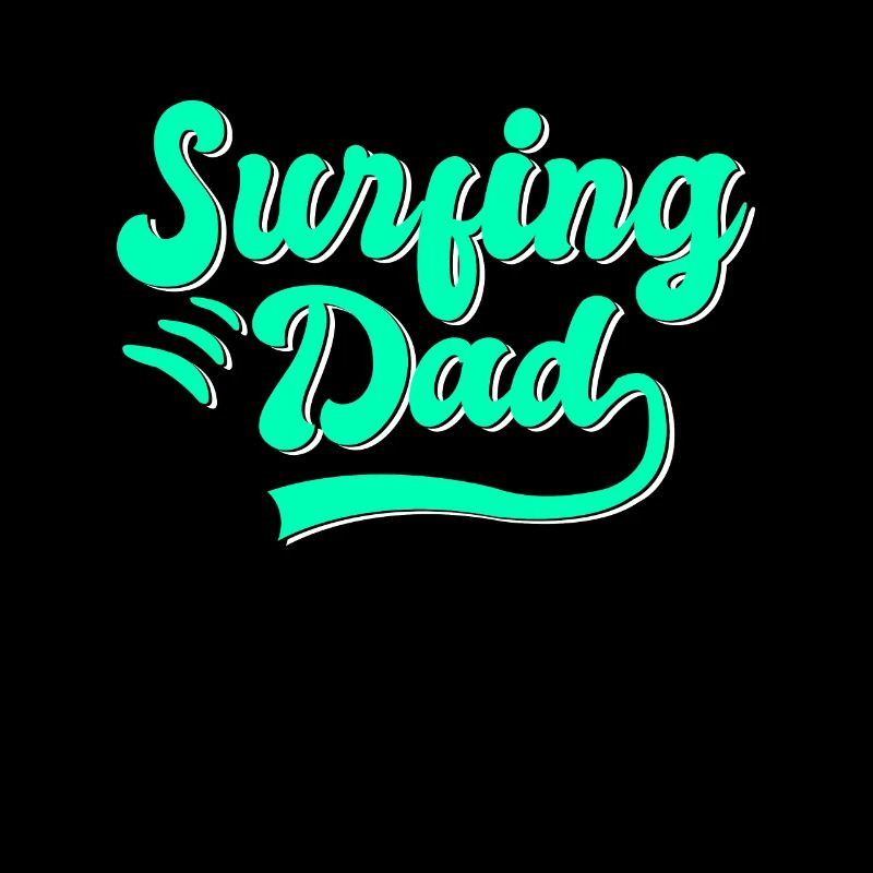 Surfen Papa Geschenk