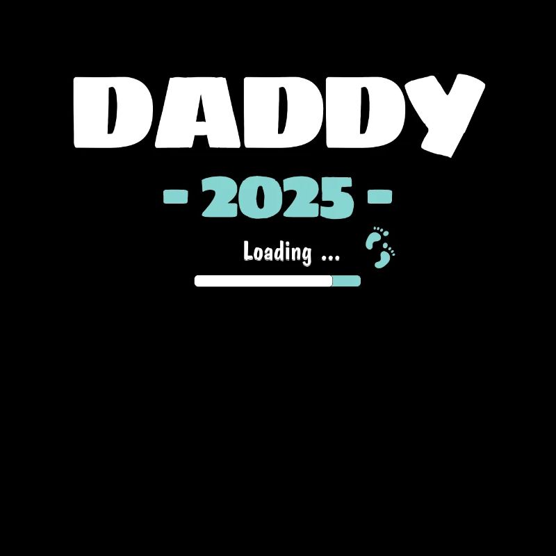 Papa Loading 2025 Expectant Papa Daddy Father
