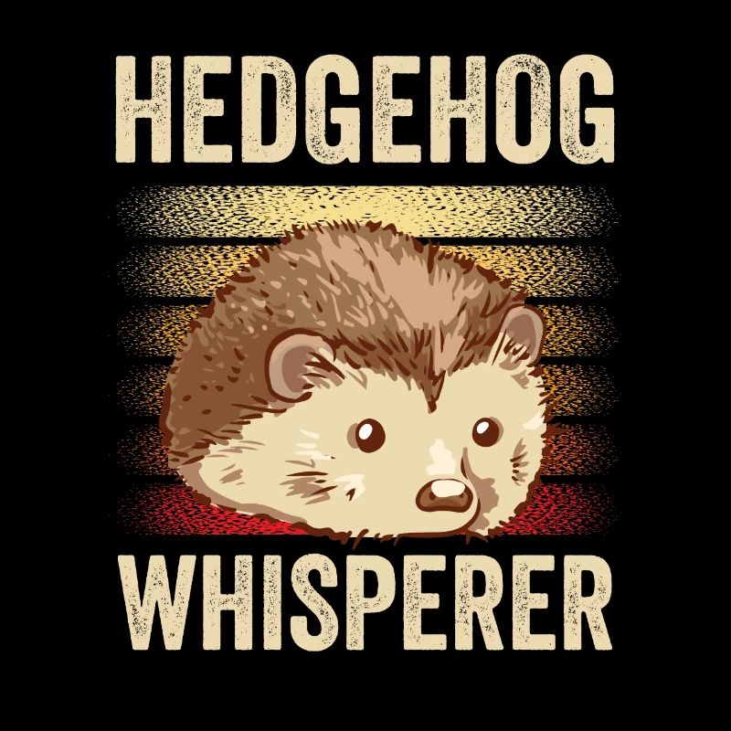 Hérisson Whisperer Mignon Pet Dictons