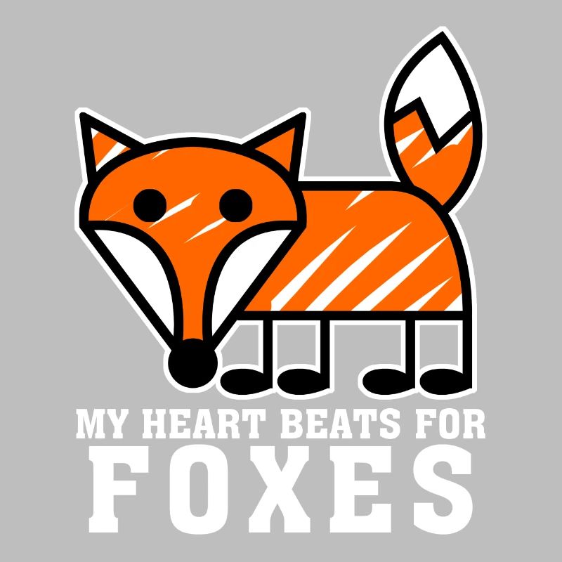 Fuchs Spruch mit Rotfuchs