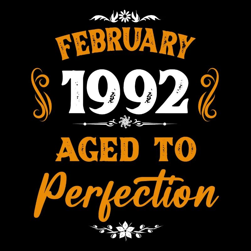 Februar 1992 Vintage Geburtstag Geschenk