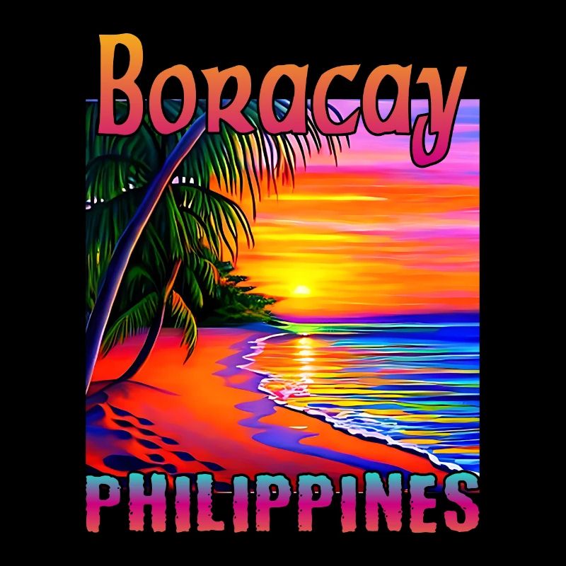 Boracay Philippines Coucher de soleil