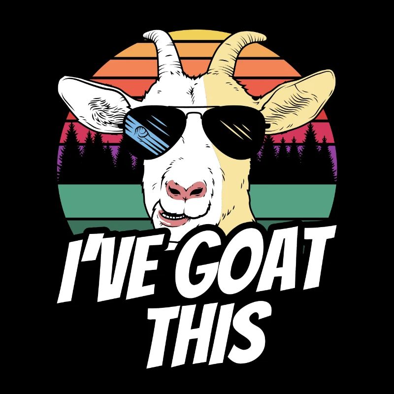 I've got this under control I've Goat This Goat Animal