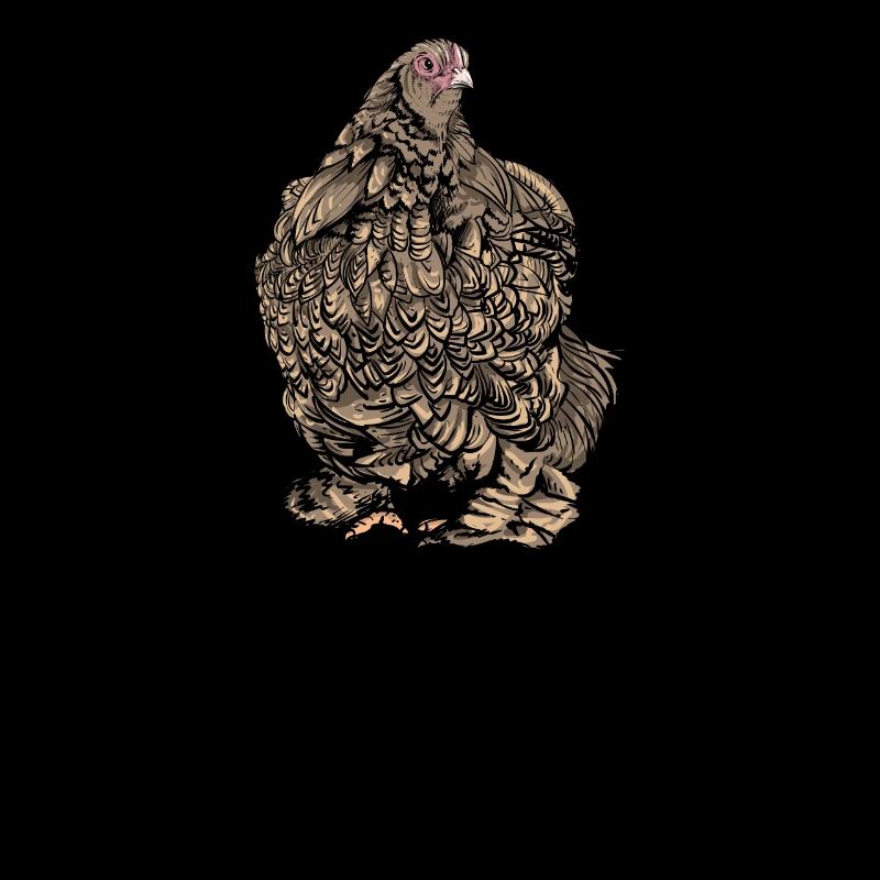 Brahma Chicken I Chicken Poultry Motif for