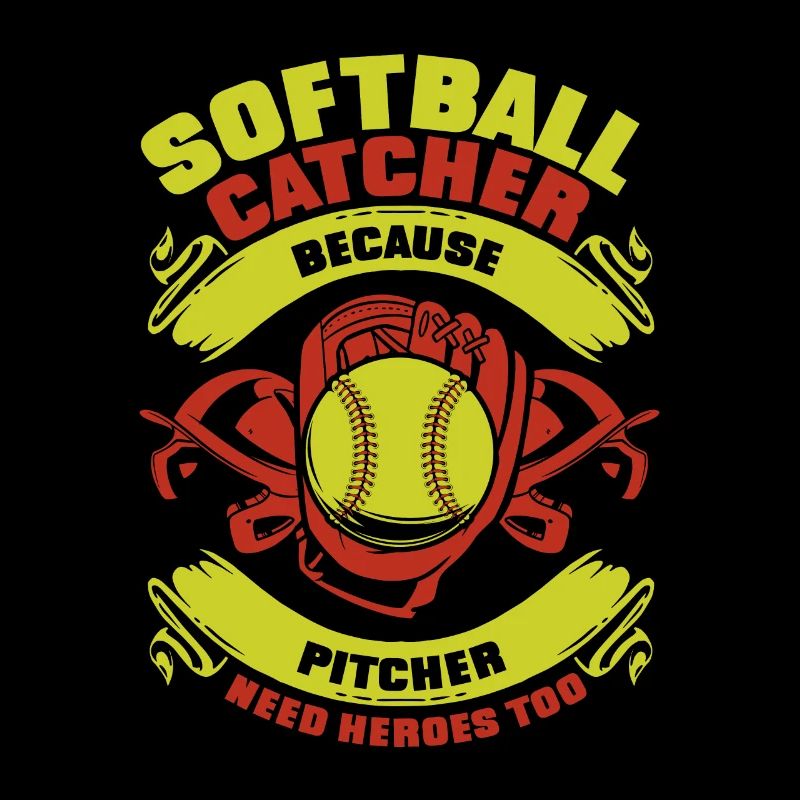 Softball catcher