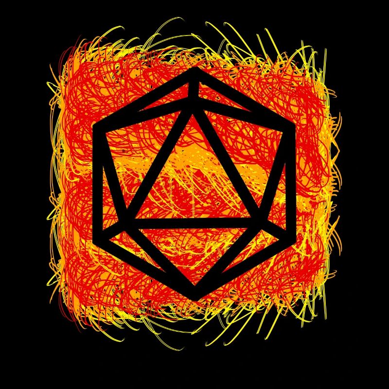 D20 Dice RPG Tabletop Board Game