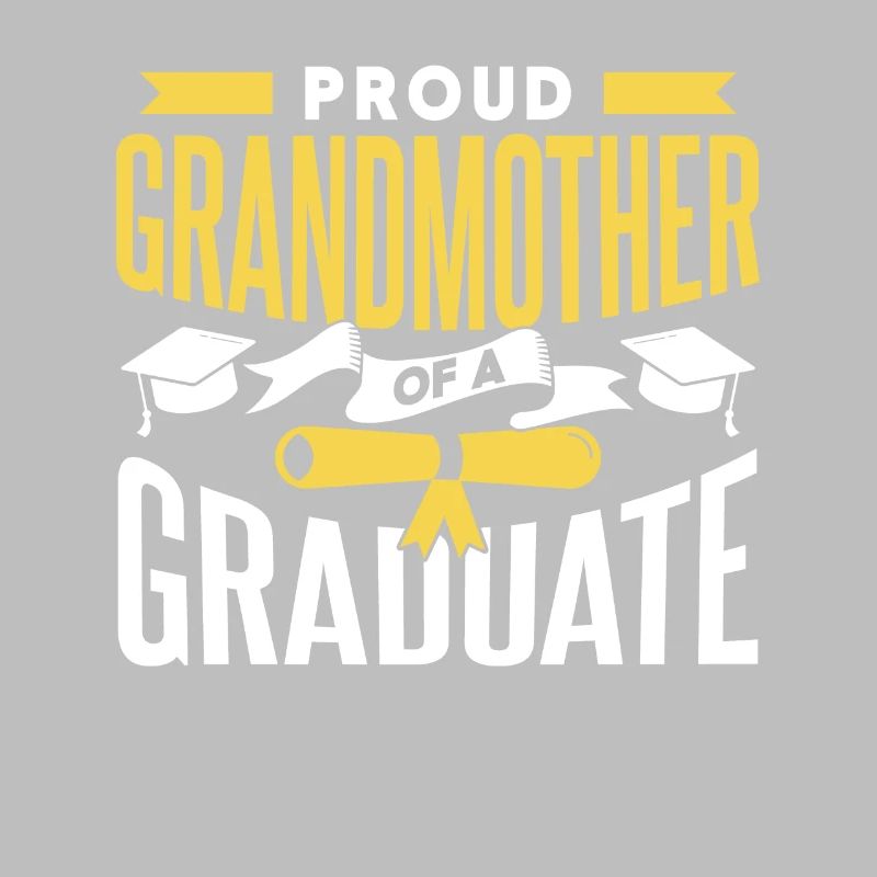 Stolze Großmutter Eines Absolventen Absolvent