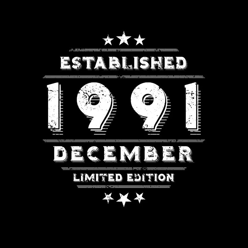 Geburtstag im Dezember 1991 - December